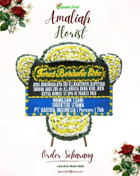 Papan Bunga Duka Pulau Atas